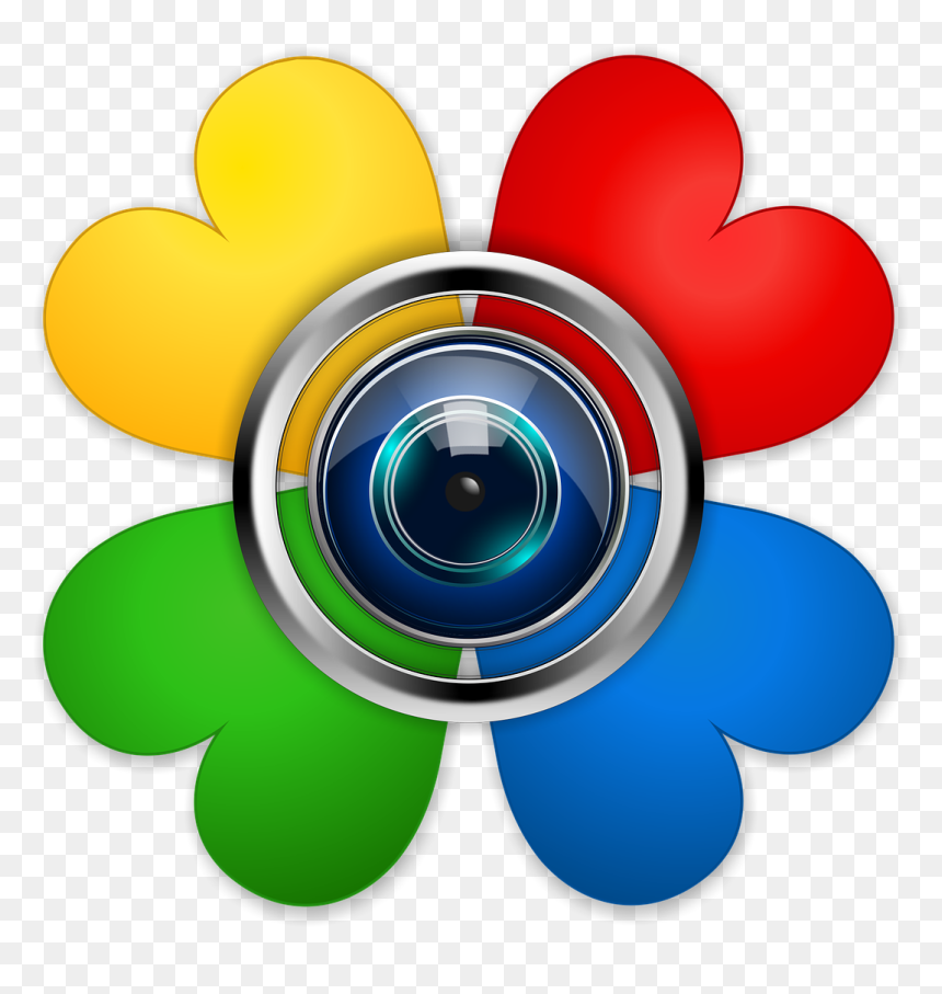 Objektif Png, Transparent Png - blue lens png