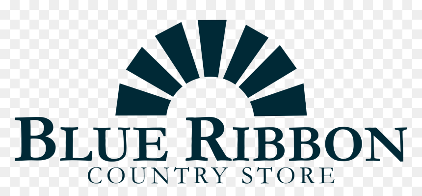 Blue Ribbon Country Store - Graphic Design, HD Png Download - ribbon designs png