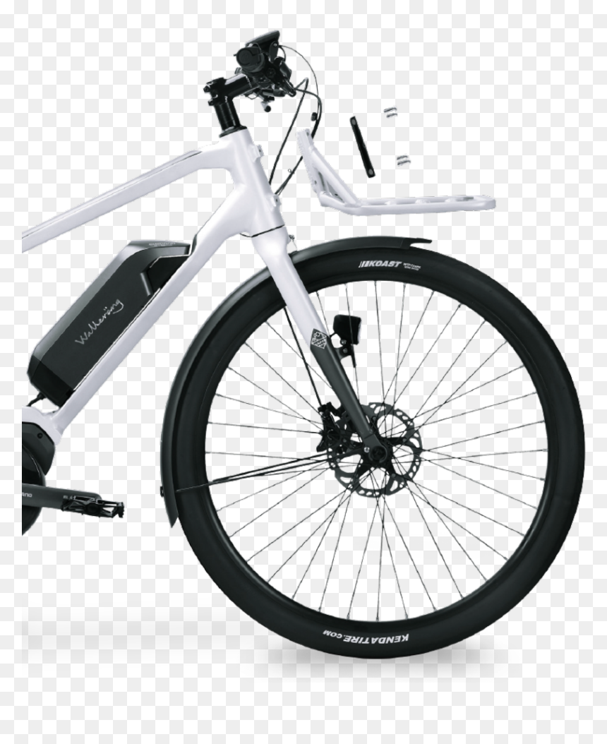 Wallerang M 01 Electric Bike Front - E Bike Front Carrier, HD Png Download - bike front png