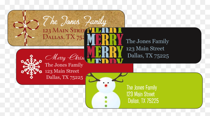 Today Is The Last Day For This Vistaprint Label Offer - Christmas Card, HD Png Download - christmas offer png