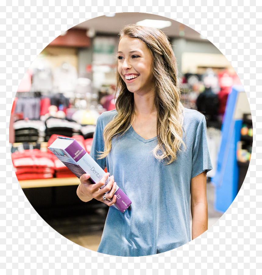 Student With Books - Girl, HD Png Download - student girl png