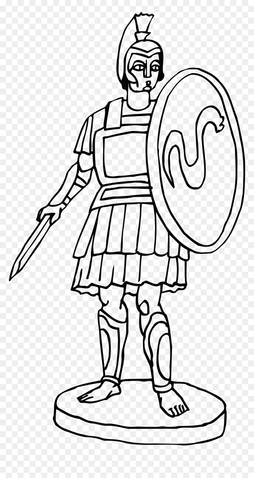 Statue 7 Clip Arts - Clipart Statue, HD Png Download - leg piece png