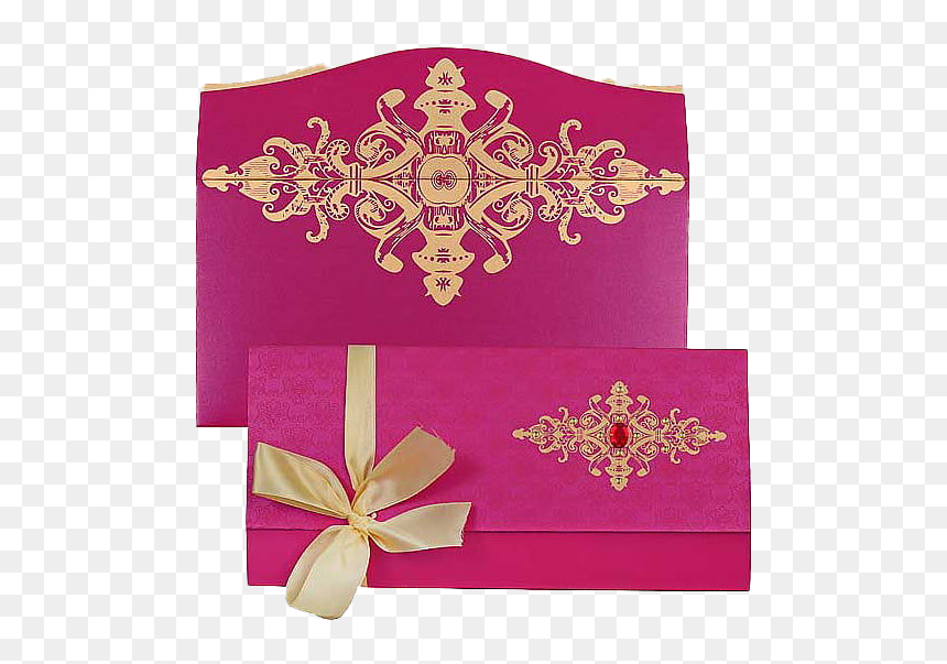 Wedding Card Png High Quality Image - Invitation Puberty Ceremony Cards, Transparent Png - wedding ribbon png