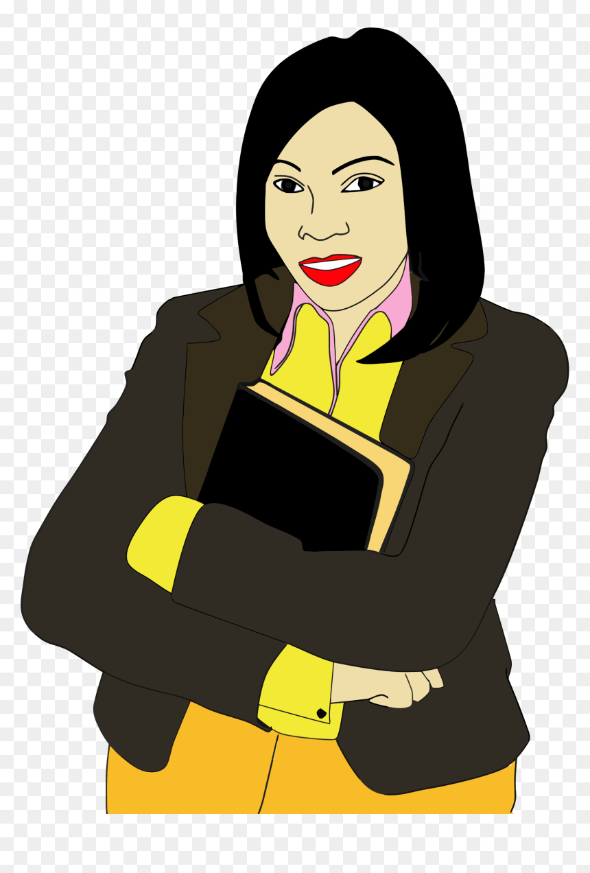 Female Student Portrait Clip Arts - Siswa Perempuan, HD Png Download - student girl png