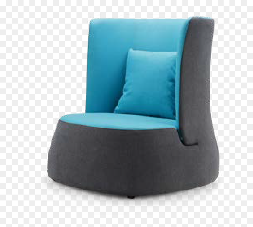Designer Chair Series - Club Chair, HD Png Download - single sofa png
