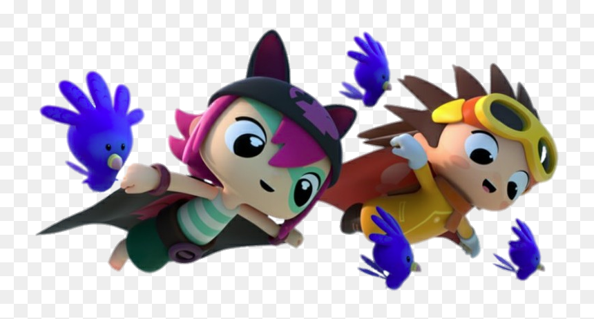 Pirata And Capitano Flying With The Birds - Pirata And Capitano, HD Png Download - flying birds images png