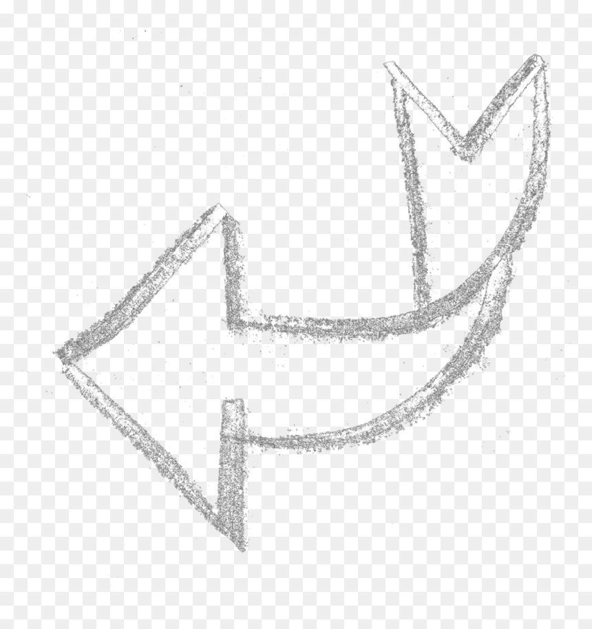 Arrow-left - White Curved Arrow Transparent, HD Png Download - top arrow png