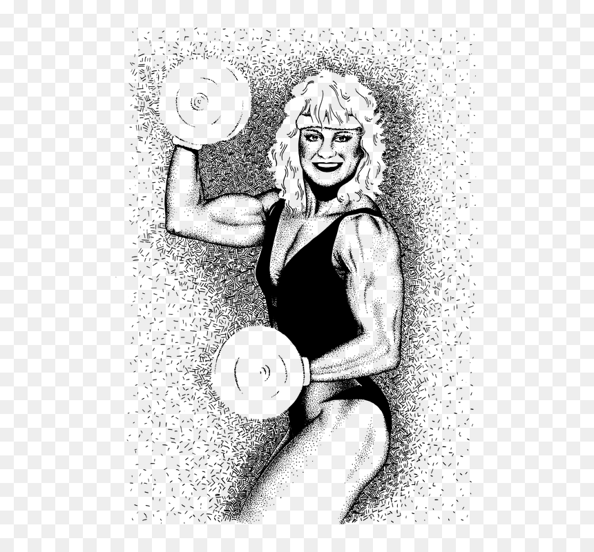 Cartoon, HD Png Download - body building png