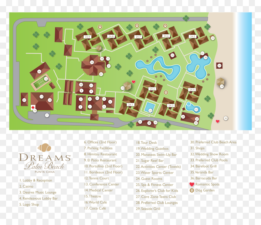 Dreams Palm Beach, HD Png Download - dulha dulhan png
