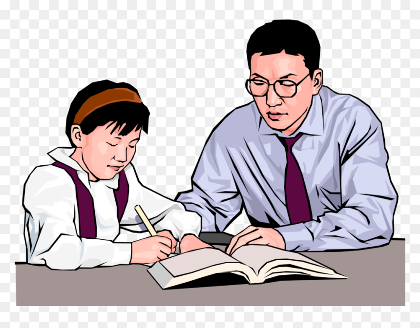 Vector Illustration Of Young Academic Student Girl - Seek First To Understand Then, HD Png Download - student girl png