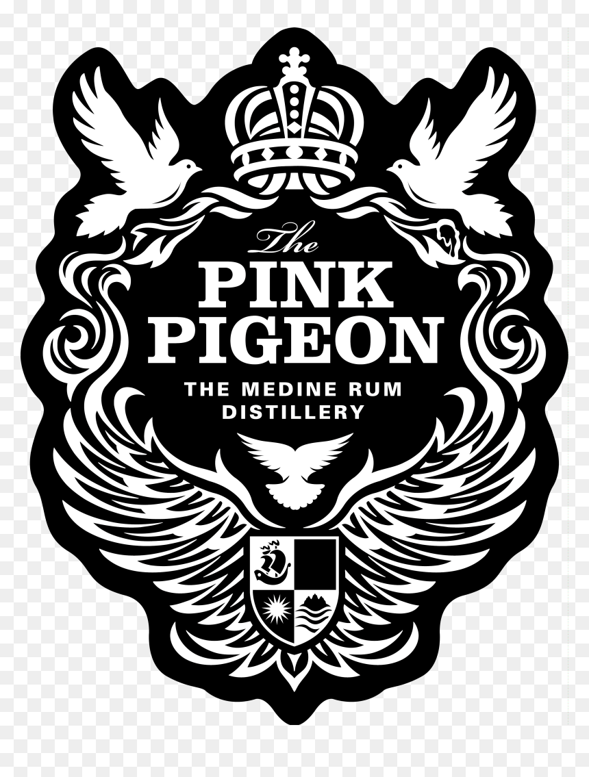 Pink Pigeon Vanilla Rum , Png Download - Pink Pigeon Rum, Transparent Png - pigeon logo png