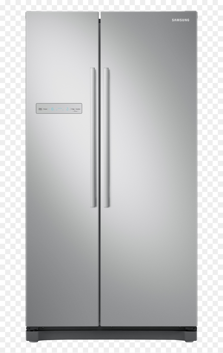 Samsung Side By Side Fridge Freezer, HD Png Download - samsung refrigerator png