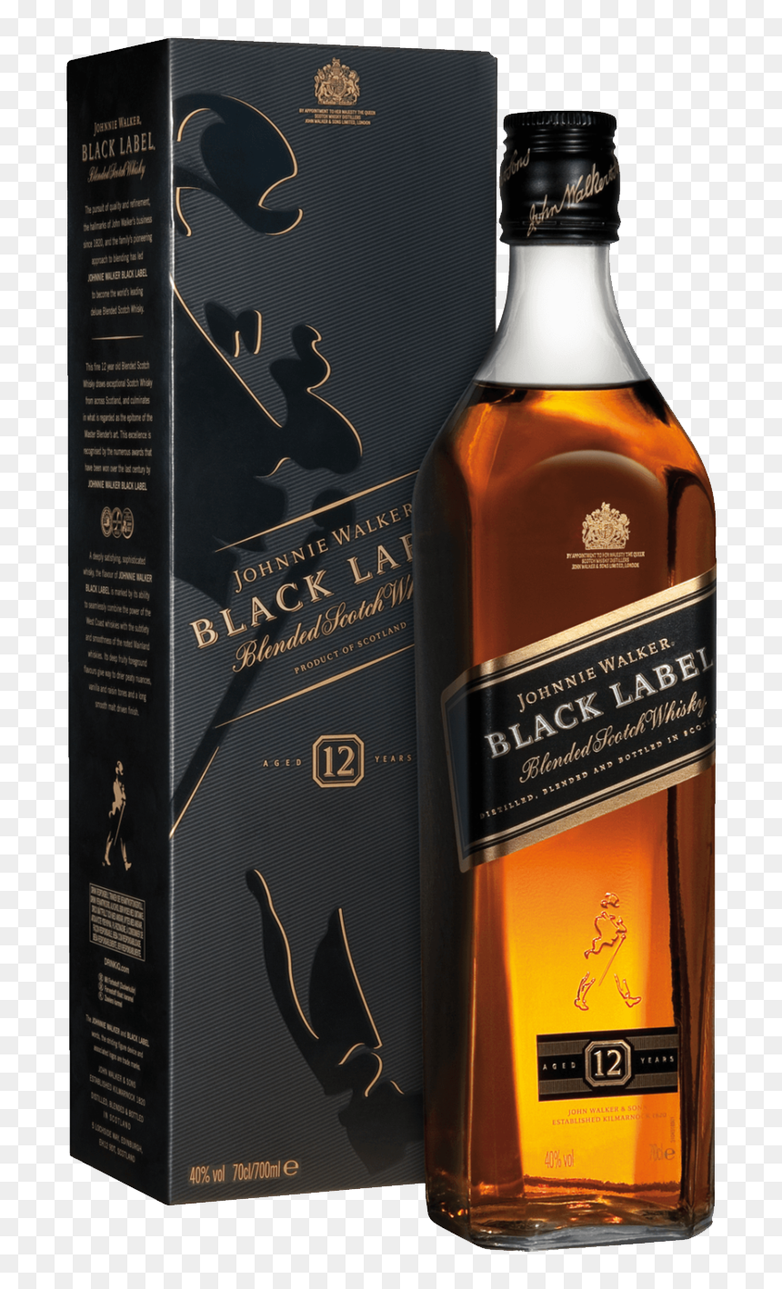 Johnnie Walker Black Label, HD Png Download - kingfisher beer png