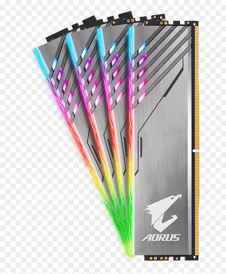 Aorus Rgb Memory 3200mhz, HD Png Download - stylish arrow png