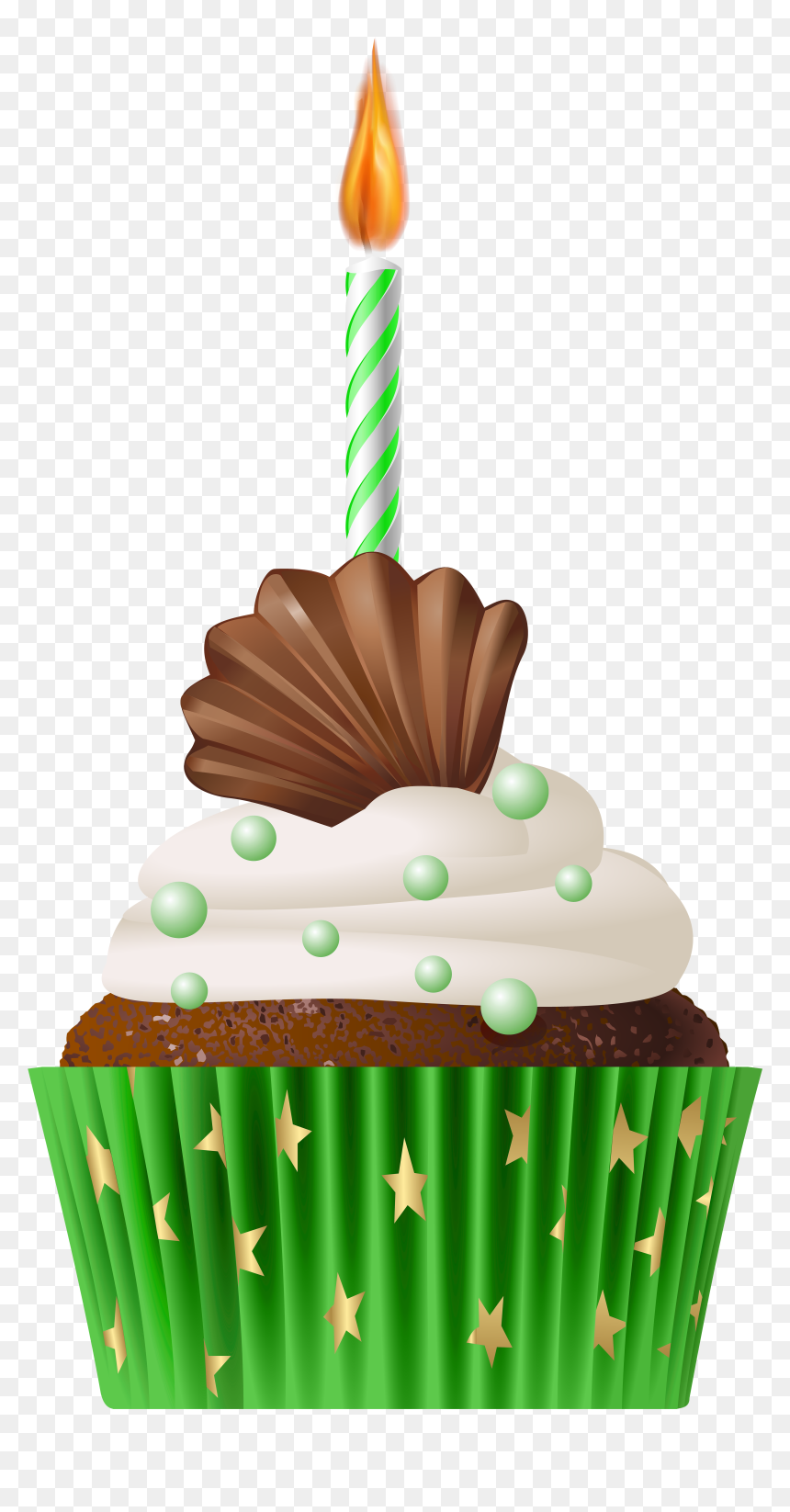 Birthday Cake Candle Png , Png Download - Transparent Happy Birthday Cupcake Png, Png Download - candle png images