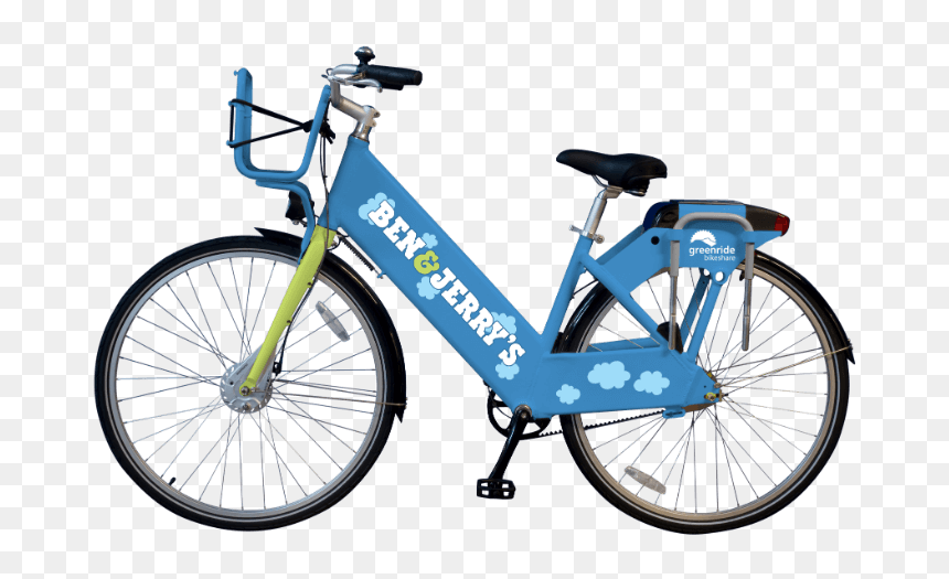 Green Mountains Welcome Its First Bike Share - Marshall University Bikes, HD Png Download - green mountains png