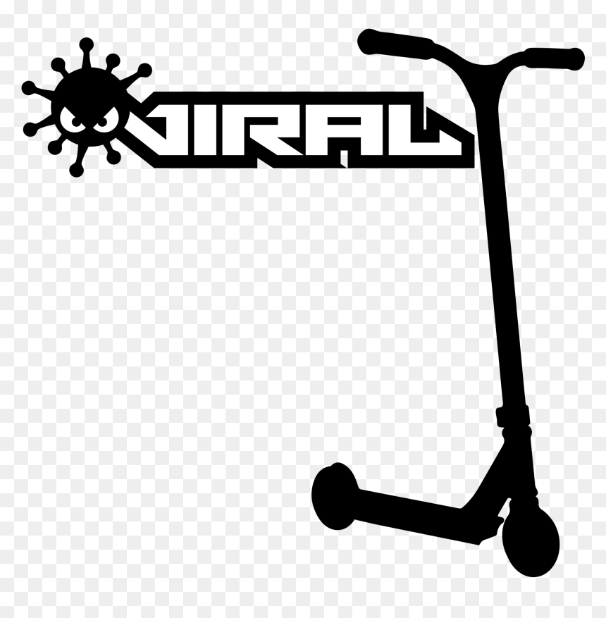 Scooter Clipart Stunt - Segway, HD Png Download - scooter clipart png