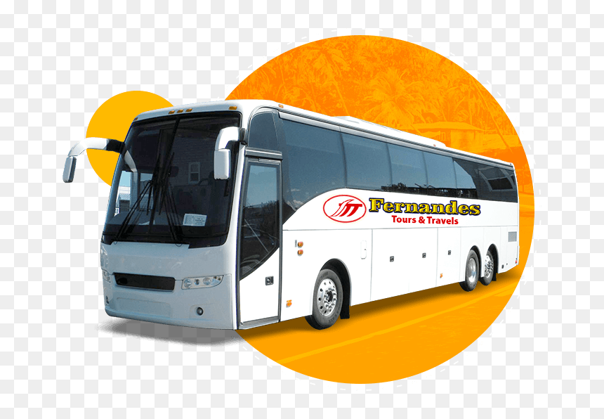 Online Bus Ticket Booking Fernandes Goa Bus - Sri Tulasi Tours And Travels, HD Png Download - travels bus png