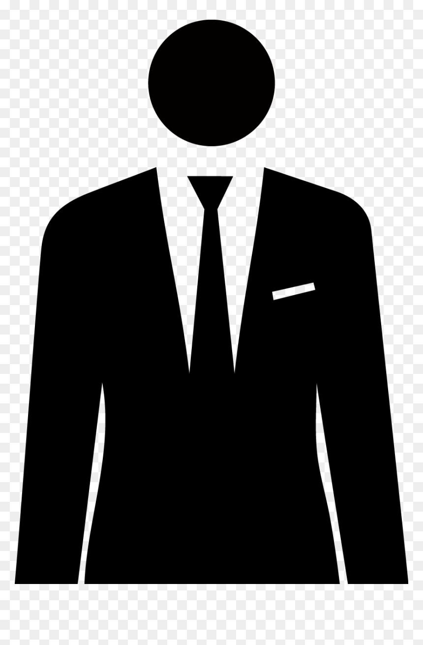 Black Suit Clipart, HD Png Download - formal suit png