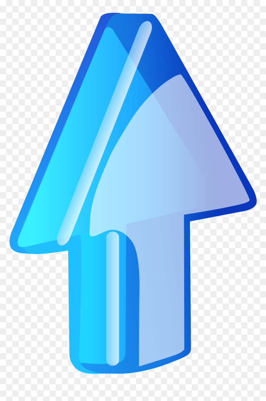 Glass Arrow Png, Transparent Png - top arrow png