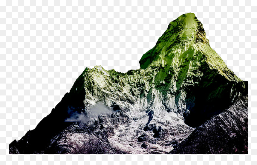 #green #mountain - Himalayas Before And After Lockdown, HD Png Download - green mountains png
