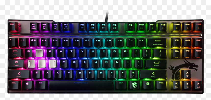 Gk80 - Vigor Gk70 Gaming Keyboard, HD Png Download - keyboard png images