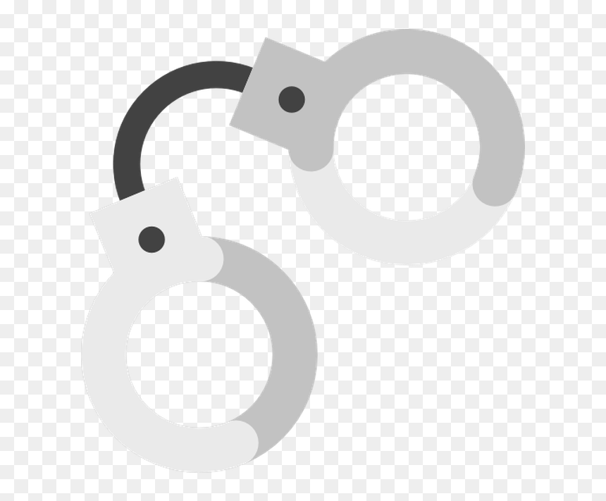 Handcuffs Clipart Cartoon - Circle, HD Png Download - cartoon image png