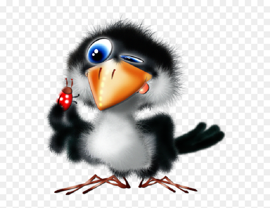 Food Mistakes With Birds - Cartoon Transparent Cute Birds, HD Png Download - flying bird clipart png