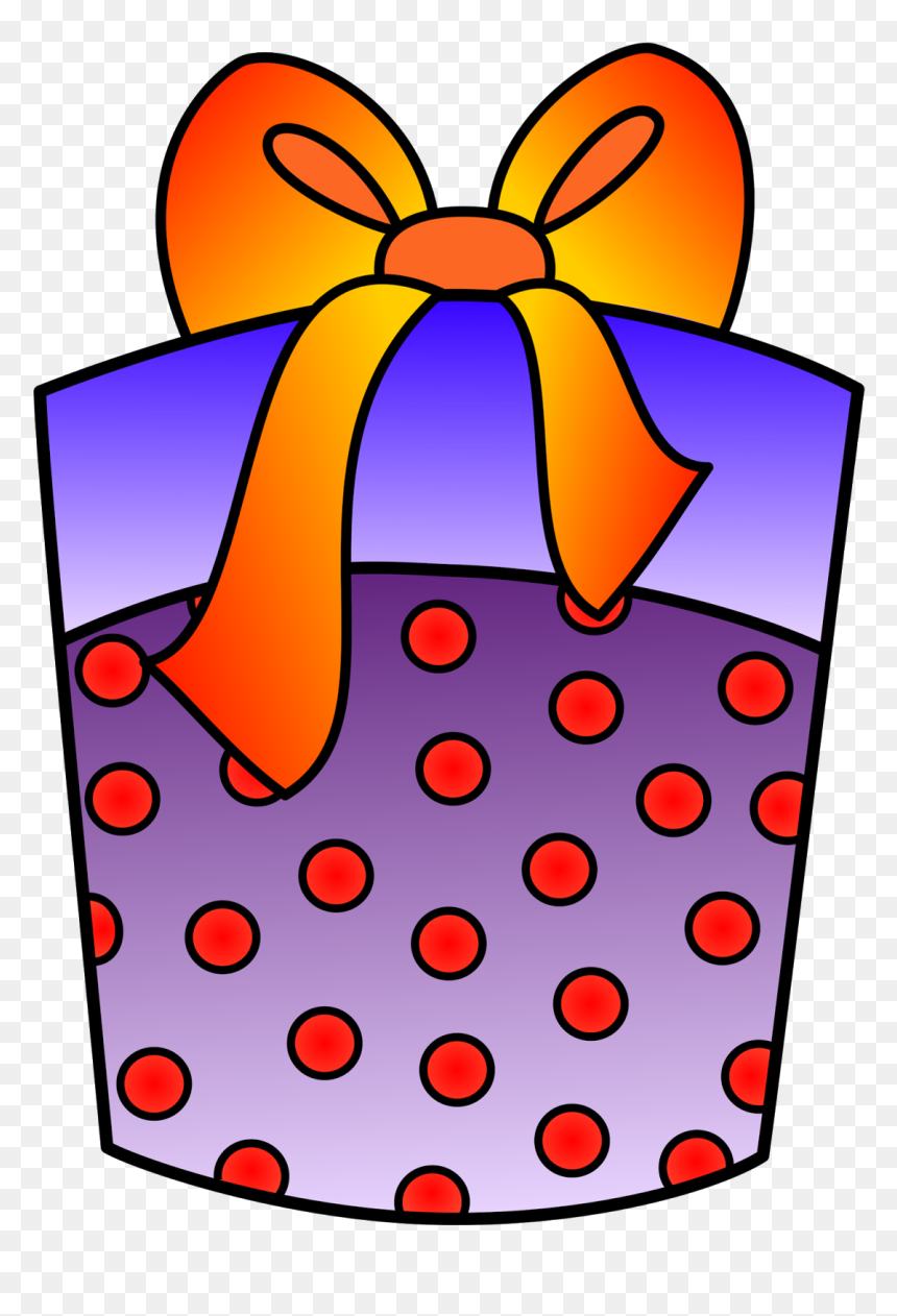 Gift Birthday T Clip Art Clipartfest - Dibujo De Regalo De Cumpleaños, HD Png Download - gifts clipart png