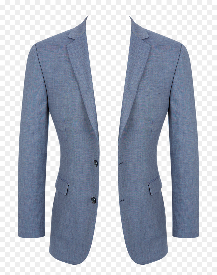 Baby Blue Blazer Png, Transparent Png - formal suit png
