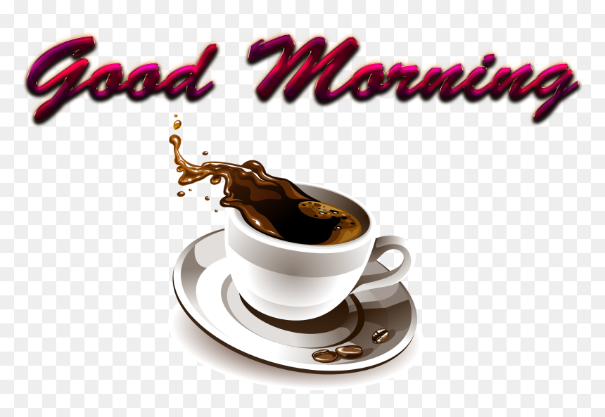 Good Morning Download Png - Cup, Transparent Png - good morning png images