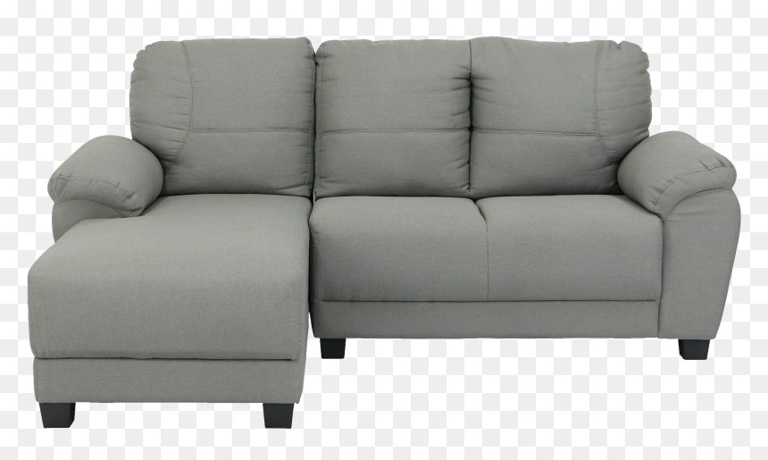 L Shape Sofa Png Free Pic - Sofas Seccionales Color Azul, Transparent Png - white sofa png