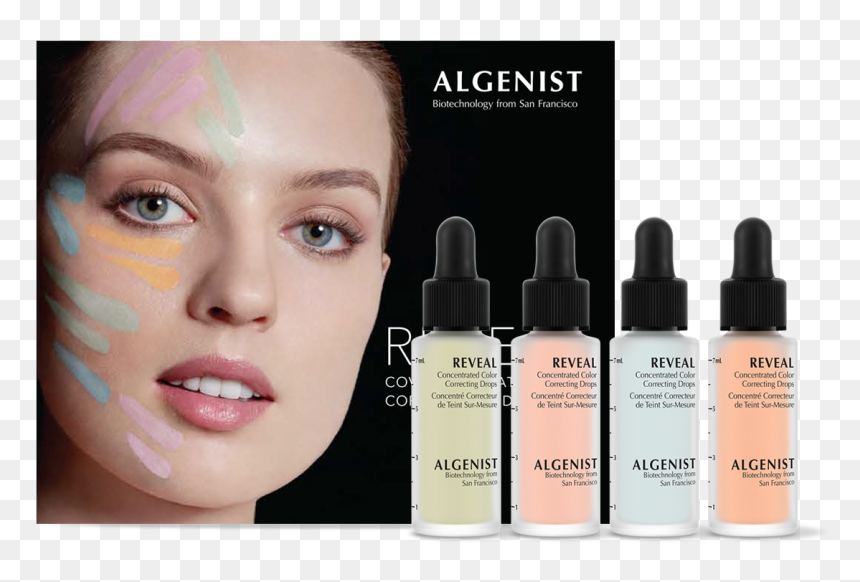 Algenist Reveal Concentrated Color Correcting Drops - Eye Liner, HD Png Download - color drops png