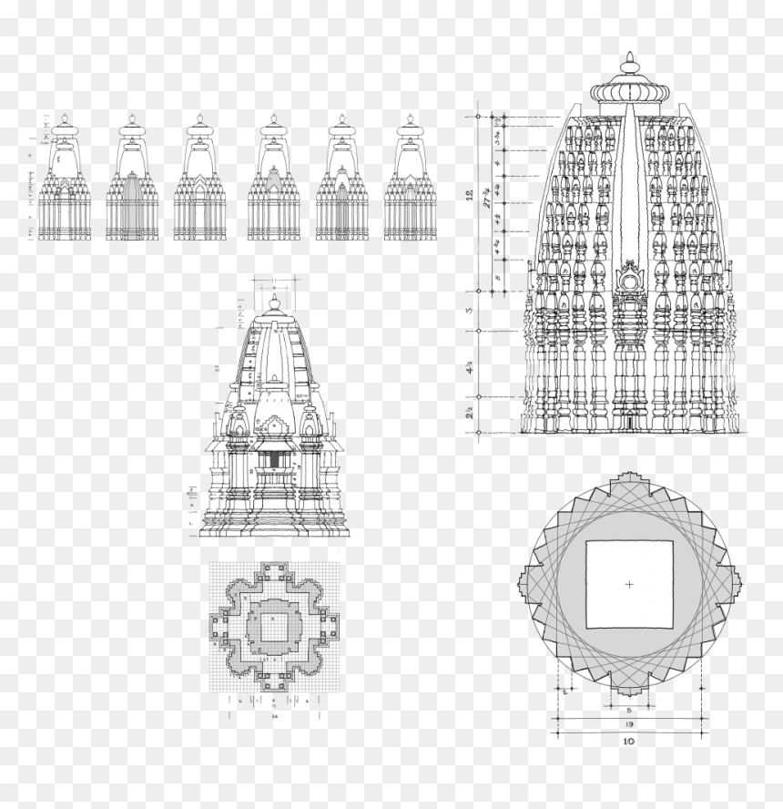 Design For Shree Kalyana Venkateshwara Temple, Venkatapura, - Adam Hardy Indian Temple Architecture, HD Png Download - venkateshwara png
