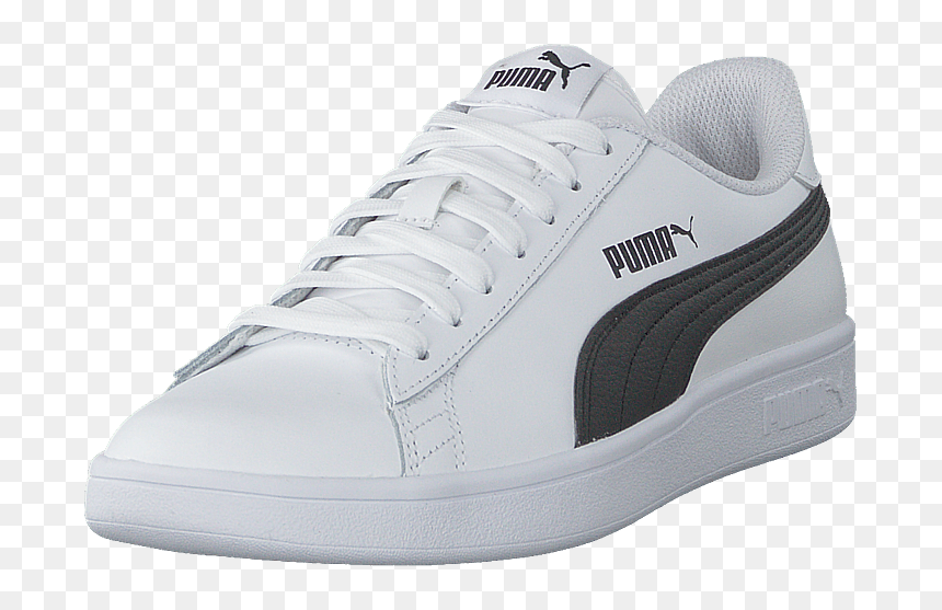 Puma Sneakers Smash V2, HD Png Download - puma white logo png