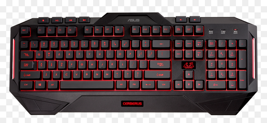 Asus Cerberus Mkii Gaming, HD Png Download - keyboard png images