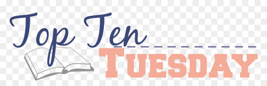 Top Ten Tuesday - Open Book Clip Art, HD Png Download - open book clipart png