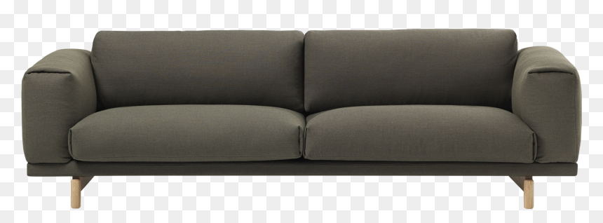 Muuto Rest Sofa , Png Download - Studio Couch, Transparent Png - single sofa png