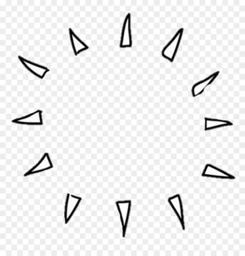 #sticker #circle #cuadro #tumblr #png #png Effect #pngtumblr - Cute Circle Png, Transparent Png - tumblr png black white