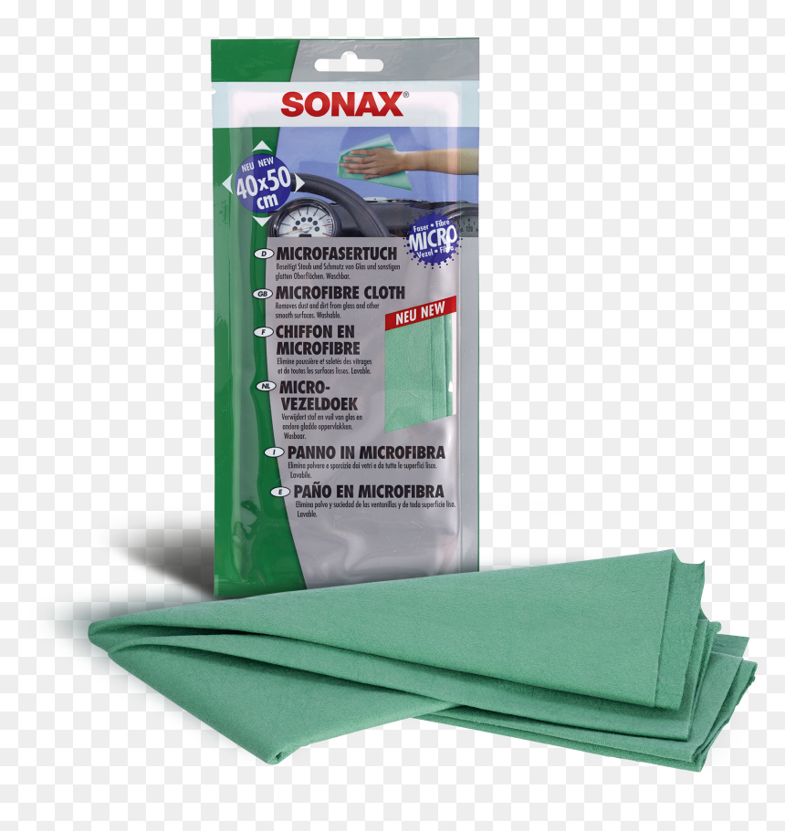 Transparent Dirt Smudge Png - Sonax Microfibre Glass Cloths, Png Download - cloths png