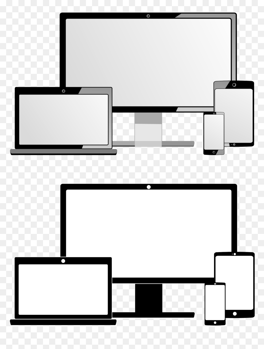 Mockup Devices Clip Arts - Device Mockup Transparent, HD Png Download - devices png