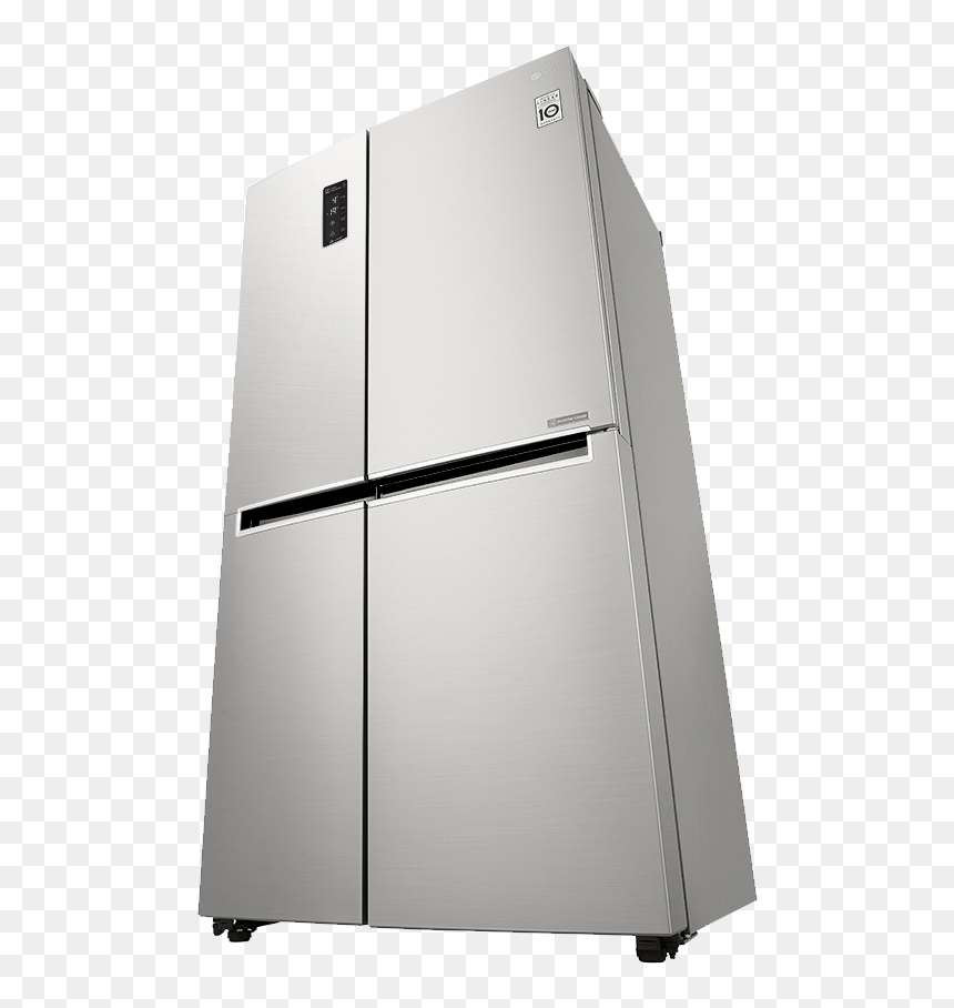 Lg 24 Cu - Refrigerator, HD Png Download - lg fridge png