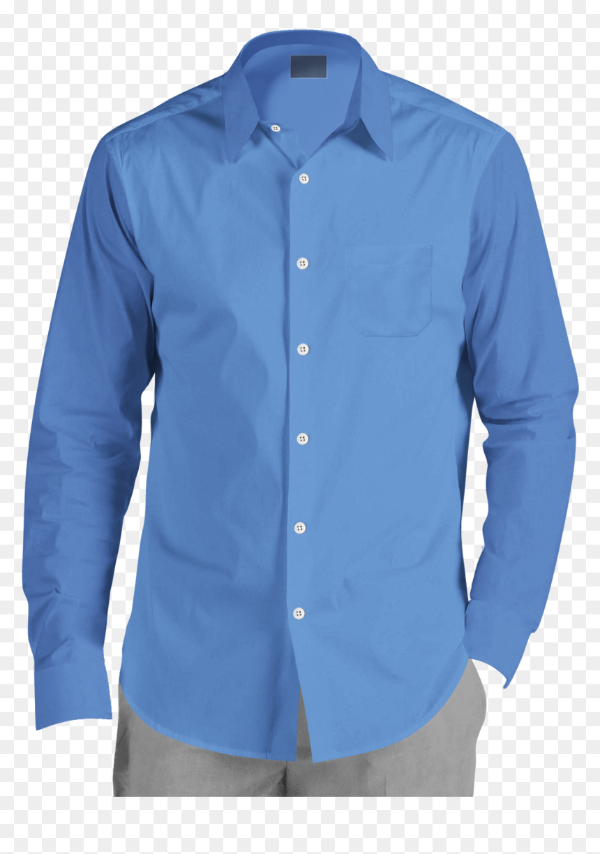 Dress Shirt With Out Logo - Dress Shirt With Logo, HD Png Download - dress shirt png