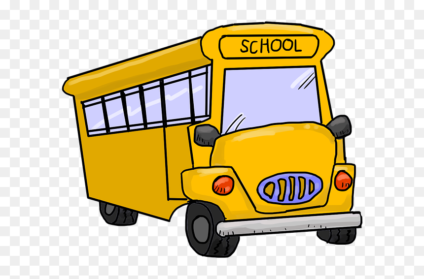 Bus Png Cartoon - Stuff The Bus Thanksgiving Food Drive, Transparent Png - bus image png