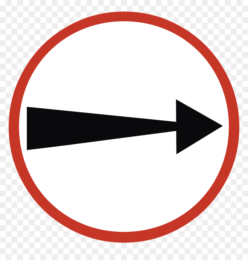 Circle, HD Png Download - direction arrow png