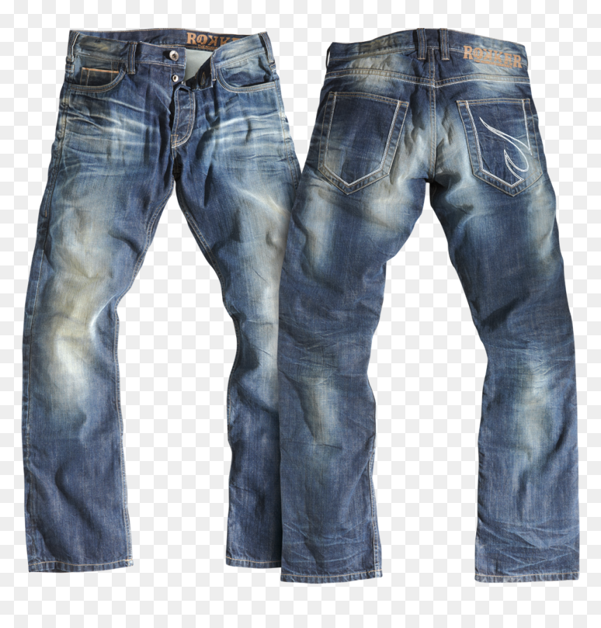 Jeans Men Red-selvage , Png Download - Rokker Red Selvage Slim, Transparent Png - jeans for men png