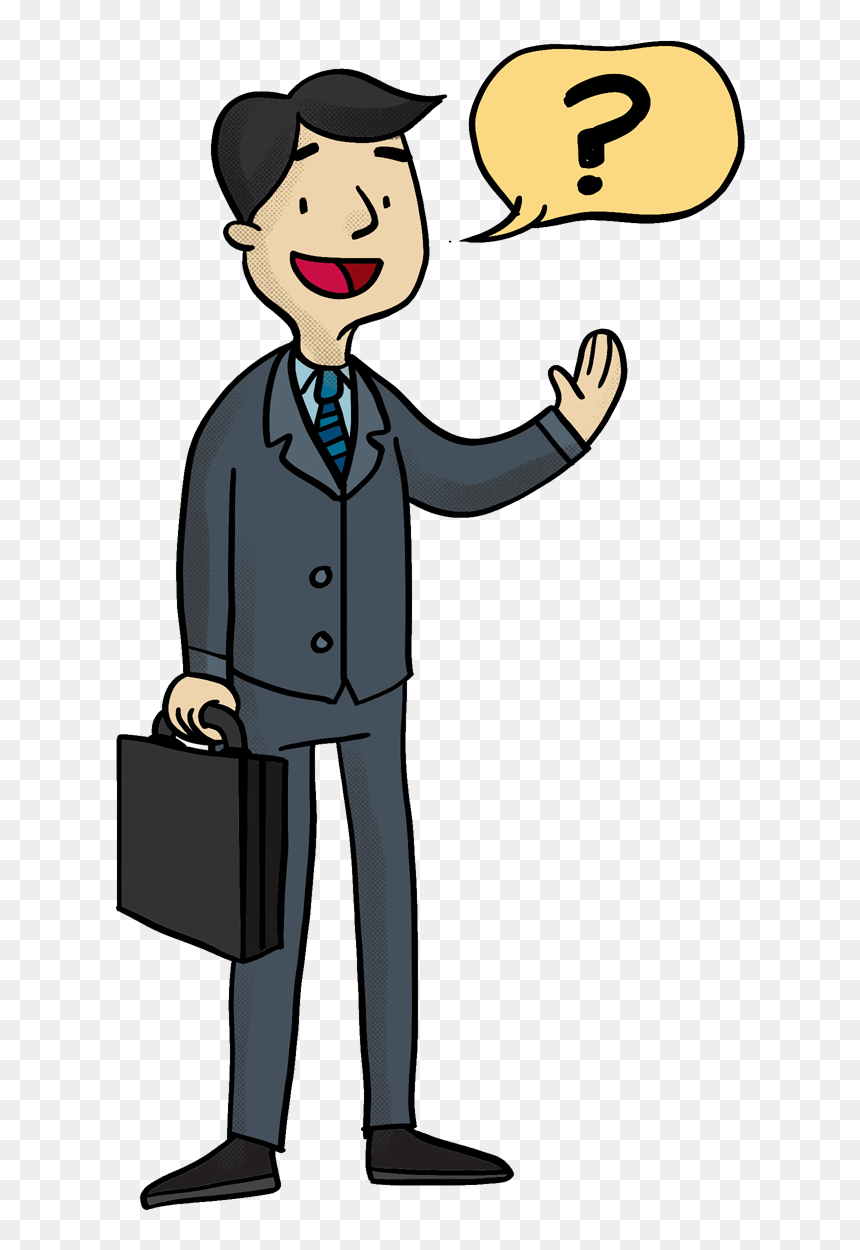 Cartoon, HD Png Download - happy businessman png