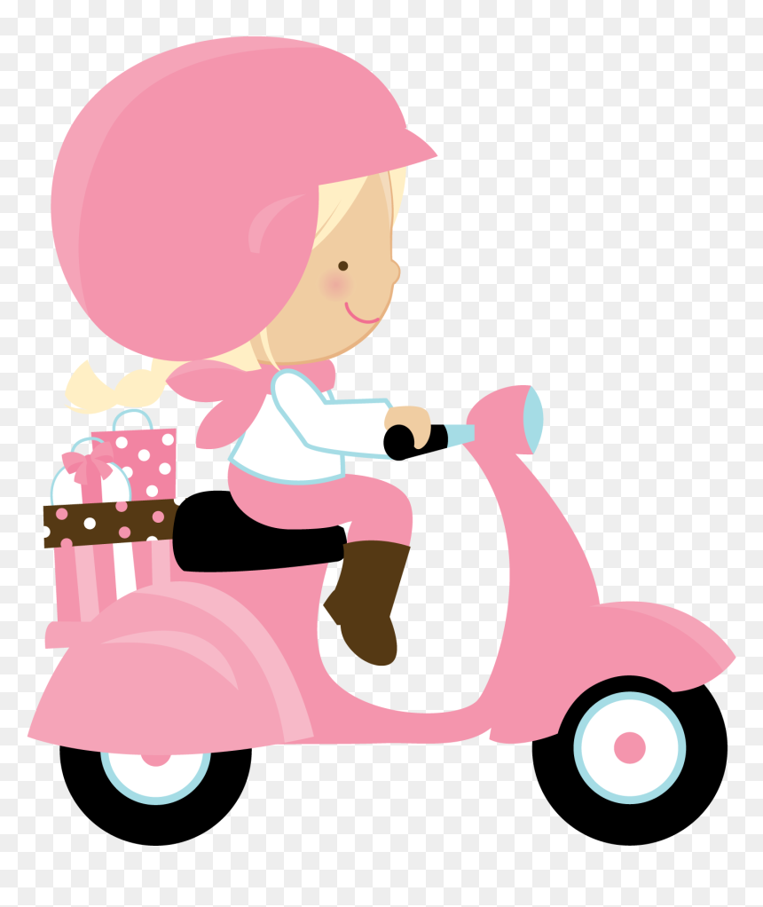 Paris Minus, HD Png Download - scooter clipart png