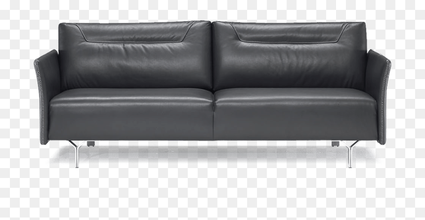 Sofa Bed Couch Modern Furniture Natuzzi - Couch, HD Png Download - white sofa png