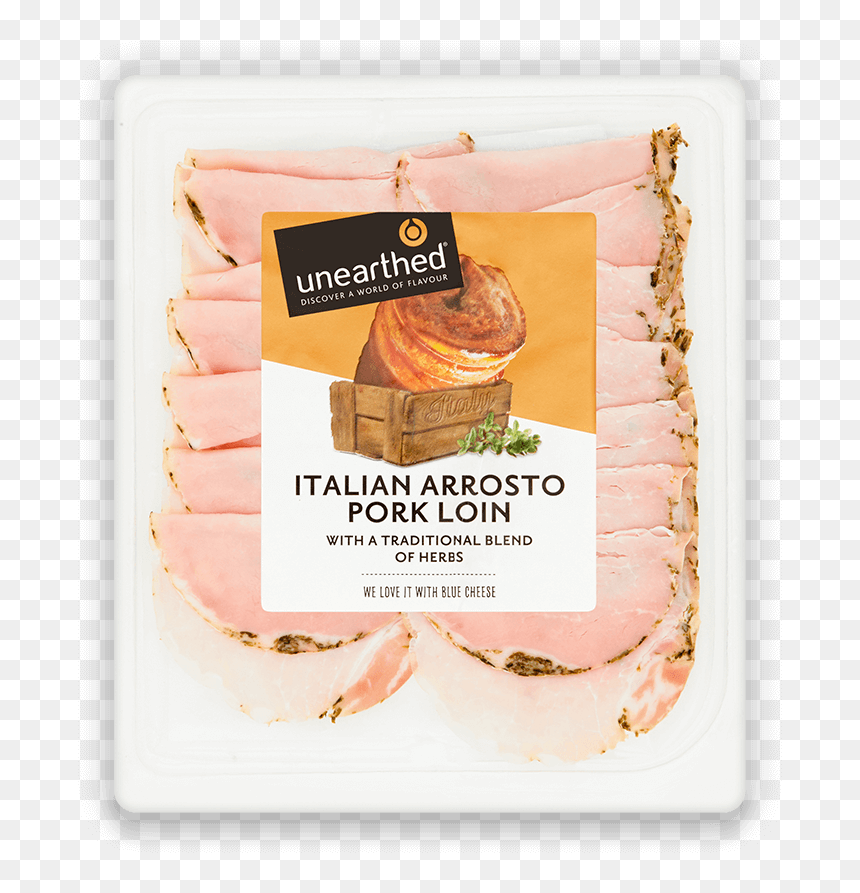 Unearthed Italian Arrosto Pork Loin - Roast Beef, HD Png Download - loin png